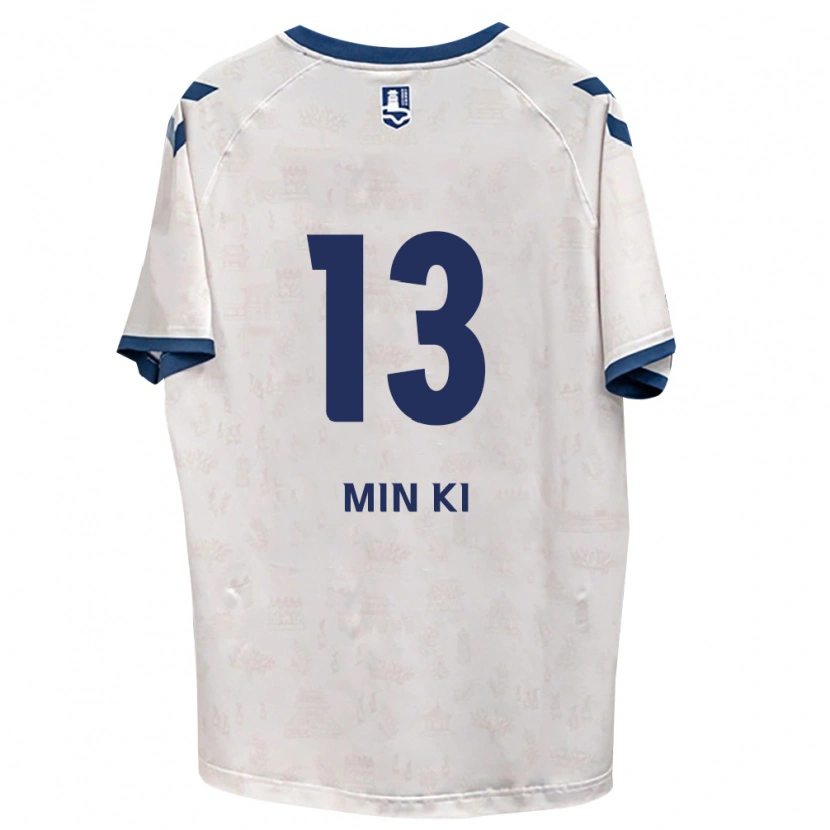 Danxen Heren Min-Ki Jeong #13 Koninklijk Blauw Wit Uitshirt Uittenue 2026/27 T-Shirt België