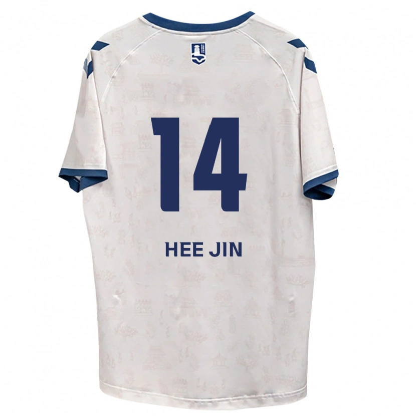 Danxen Heren Hee-Jin Eo #14 Koninklijk Blauw Wit Uitshirt Uittenue 2026/27 T-Shirt België