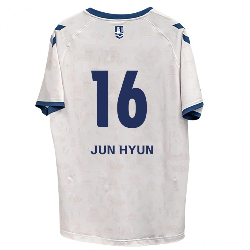 Danxen Heren Jun-Hyun Jo #16 Koninklijk Blauw Wit Uitshirt Uittenue 2026/27 T-Shirt België