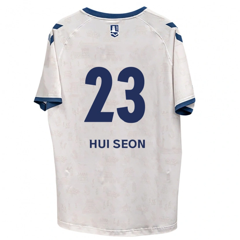 Danxen Heren Hui-Seon Kwon #23 Koninklijk Blauw Wit Uitshirt Uittenue 2026/27 T-Shirt België