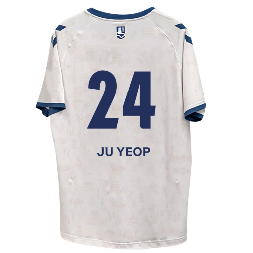Danxen Heren Ju-Yeop Kim #24 Koninklijk Blauw Wit Uitshirt Uittenue 2026/27 T-Shirt België