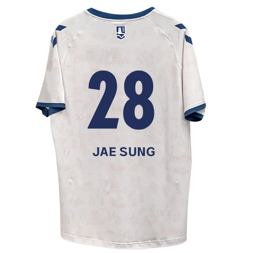 Danxen Heren Jae-Sung Kim #28 Koninklijk Blauw Wit Uitshirt Uittenue 2026/27 T-Shirt België