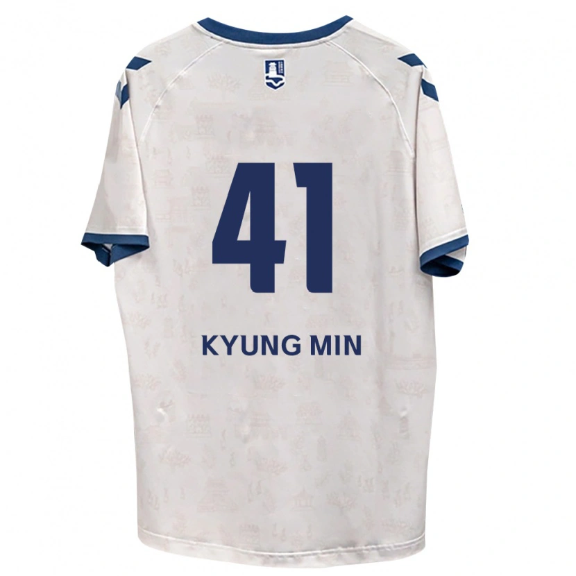 Danxen Heren Kyung-Min Lee #41 Koninklijk Blauw Wit Uitshirt Uittenue 2026/27 T-Shirt België