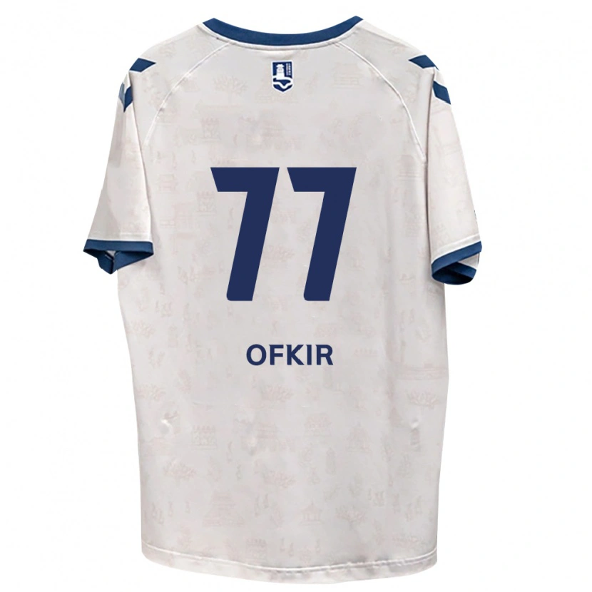 Danxen Heren Mohamed Ofkir #77 Koninklijk Blauw Wit Uitshirt Uittenue 2026/27 T-Shirt België