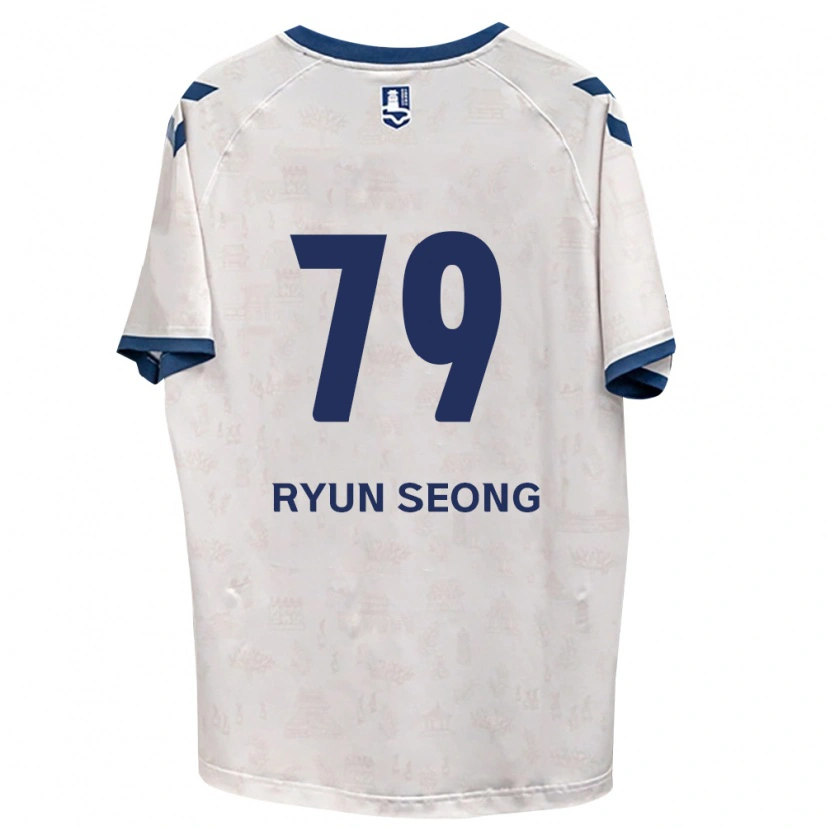 Danxen Heren Ryun-Seong Choe #79 Koninklijk Blauw Wit Uitshirt Uittenue 2026/27 T-Shirt België