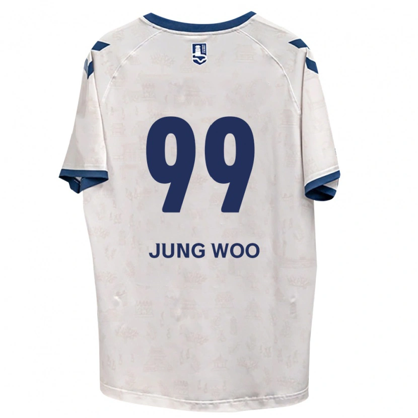 Danxen Heren Jung-Woo Ha #99 Koninklijk Blauw Wit Uitshirt Uittenue 2026/27 T-Shirt België