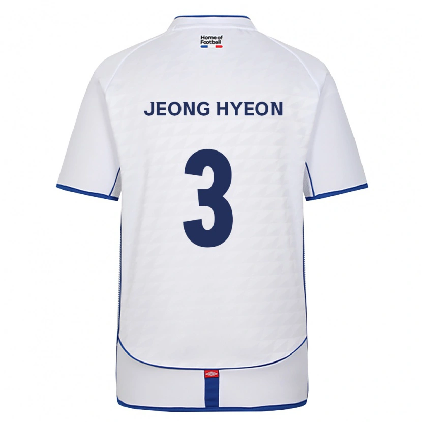 Danxen Heren Jeong-Hyeon Kim #3 Zwart Wit Rood Uitshirt Uittenue 2026/27 T-Shirt België