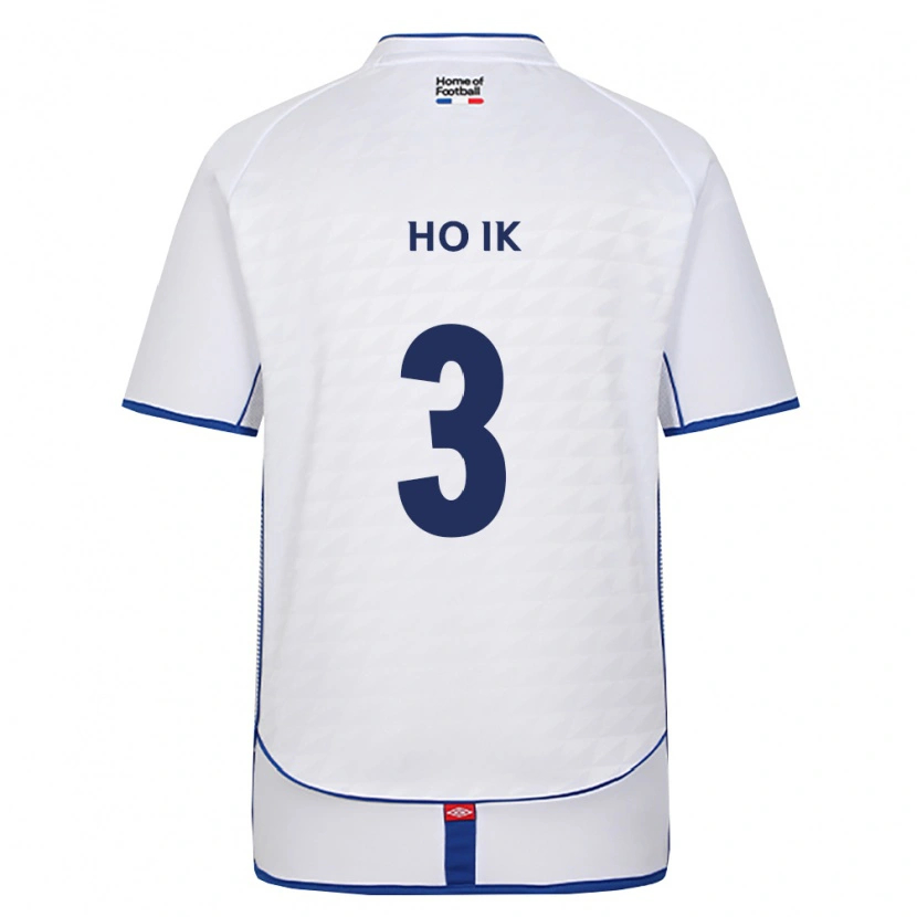 Danxen Heren Ho-Ik Jang #3 Zwart Wit Rood Uitshirt Uittenue 2026/27 T-Shirt België