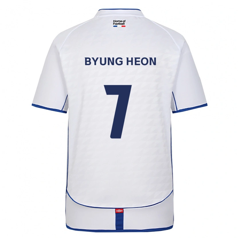 Danxen Heren Byung-Heon Yoo #7 Zwart Wit Rood Uitshirt Uittenue 2026/27 T-Shirt België