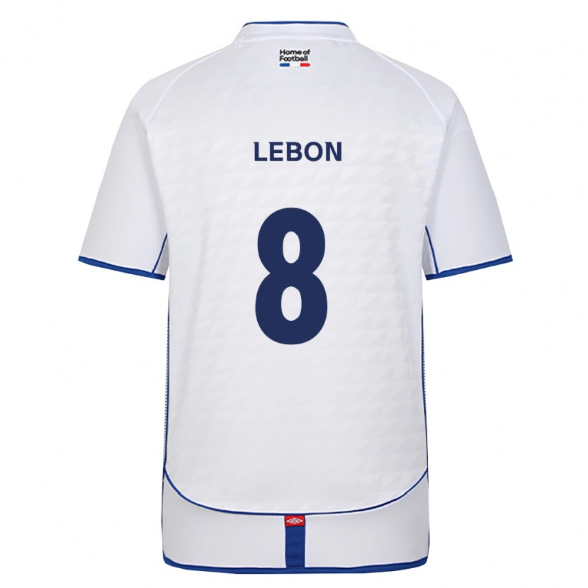 Danxen Heren Keelan Lebon #8 Zwart Wit Rood Uitshirt Uittenue 2026/27 T-Shirt België