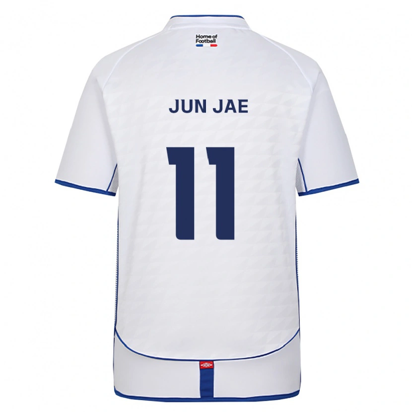 Danxen Heren Jun-Jae Lee #11 Zwart Wit Rood Uitshirt Uittenue 2026/27 T-Shirt België