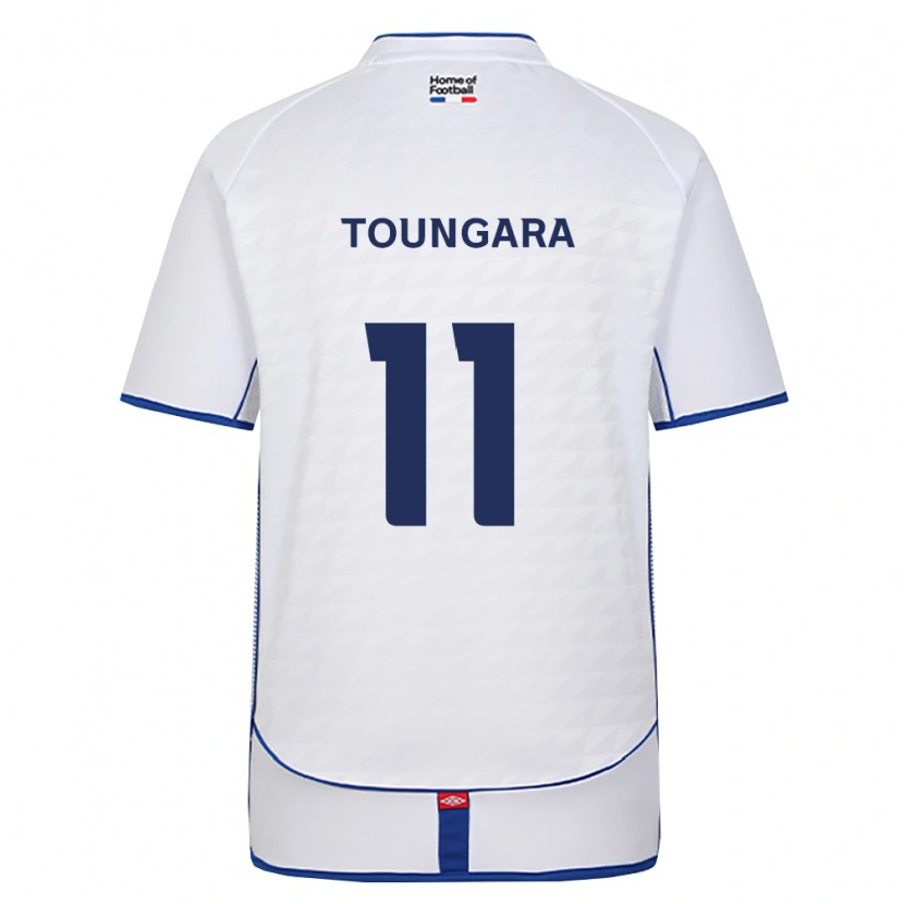 Danxen Heren Aboubacar Toungara #11 Zwart Wit Rood Uitshirt Uittenue 2026/27 T-Shirt België