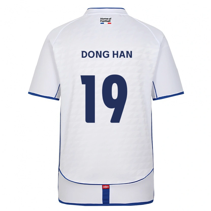 Danxen Heren Dong-Han Seo #19 Zwart Wit Rood Uitshirt Uittenue 2026/27 T-Shirt België