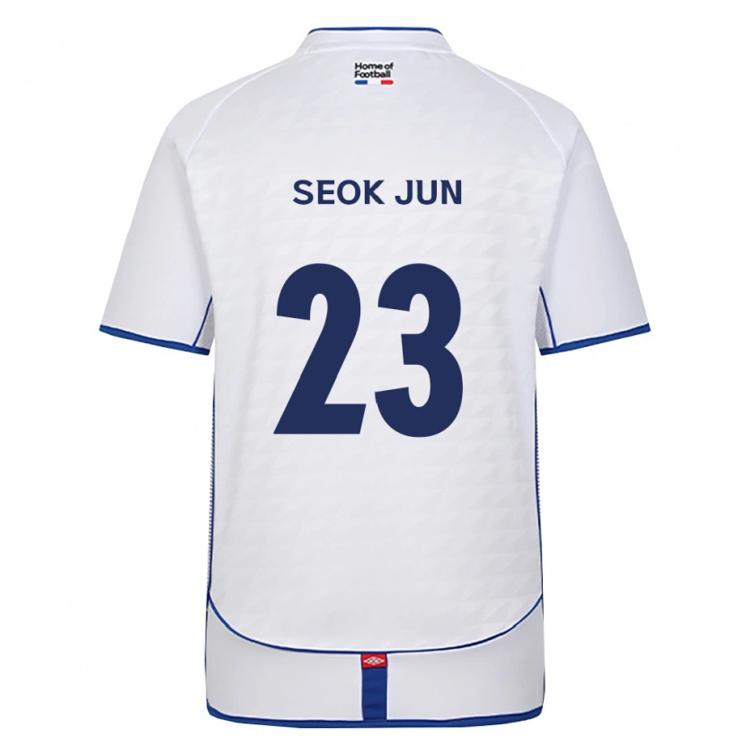 Danxen Heren Seok-Jun Wi #23 Zwart Wit Rood Uitshirt Uittenue 2026/27 T-Shirt België