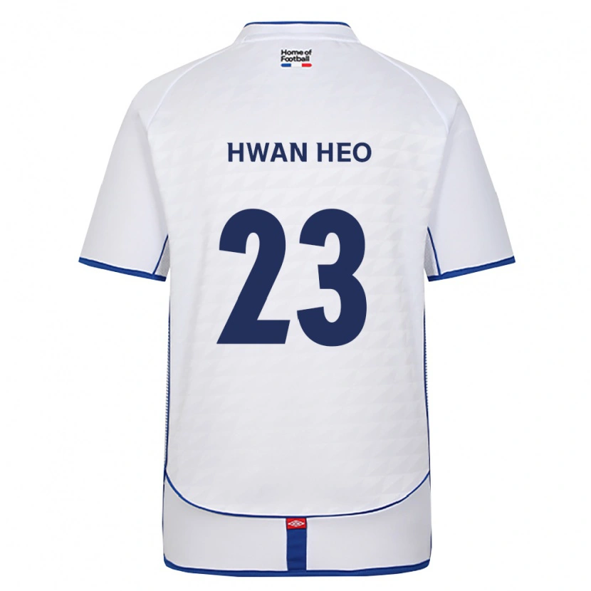 Danxen Heren Hwan Heo #23 Zwart Wit Rood Uitshirt Uittenue 2026/27 T-Shirt België