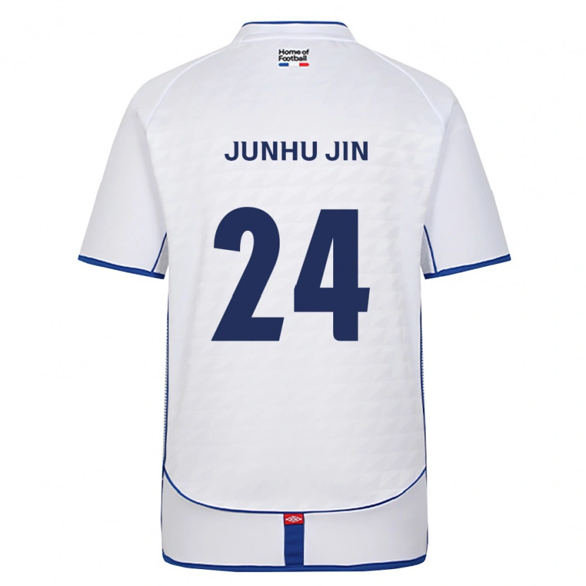 Danxen Heren Junhu Jin #24 Zwart Wit Rood Uitshirt Uittenue 2026/27 T-Shirt België