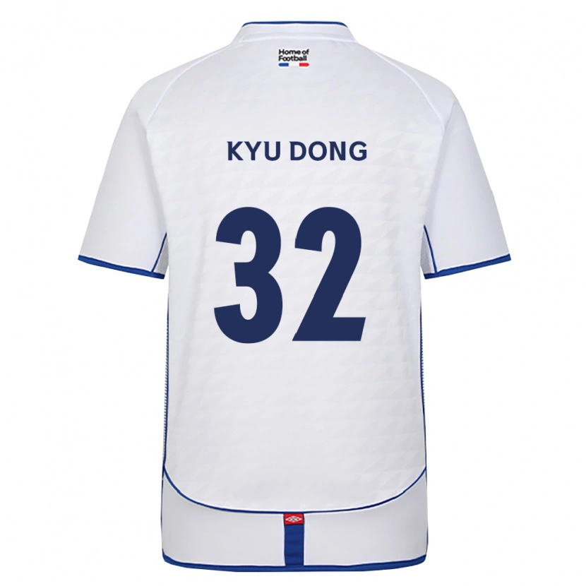 Danxen Heren Kyu-Dong Lee #32 Zwart Wit Rood Uitshirt Uittenue 2026/27 T-Shirt België