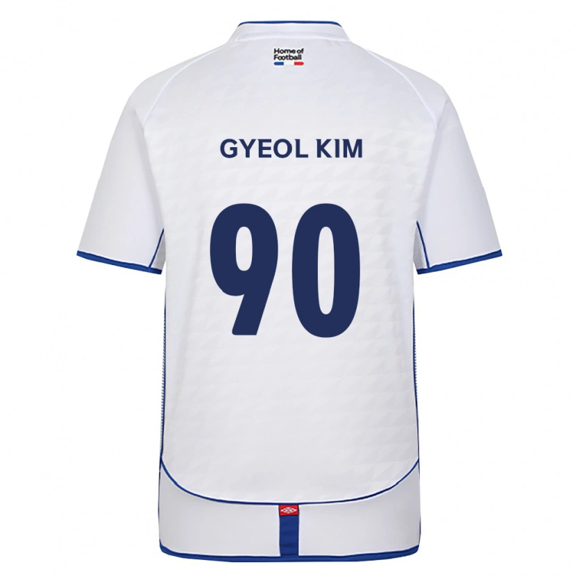 Danxen Heren Gyeol Kim #90 Zwart Wit Rood Uitshirt Uittenue 2026/27 T-Shirt België