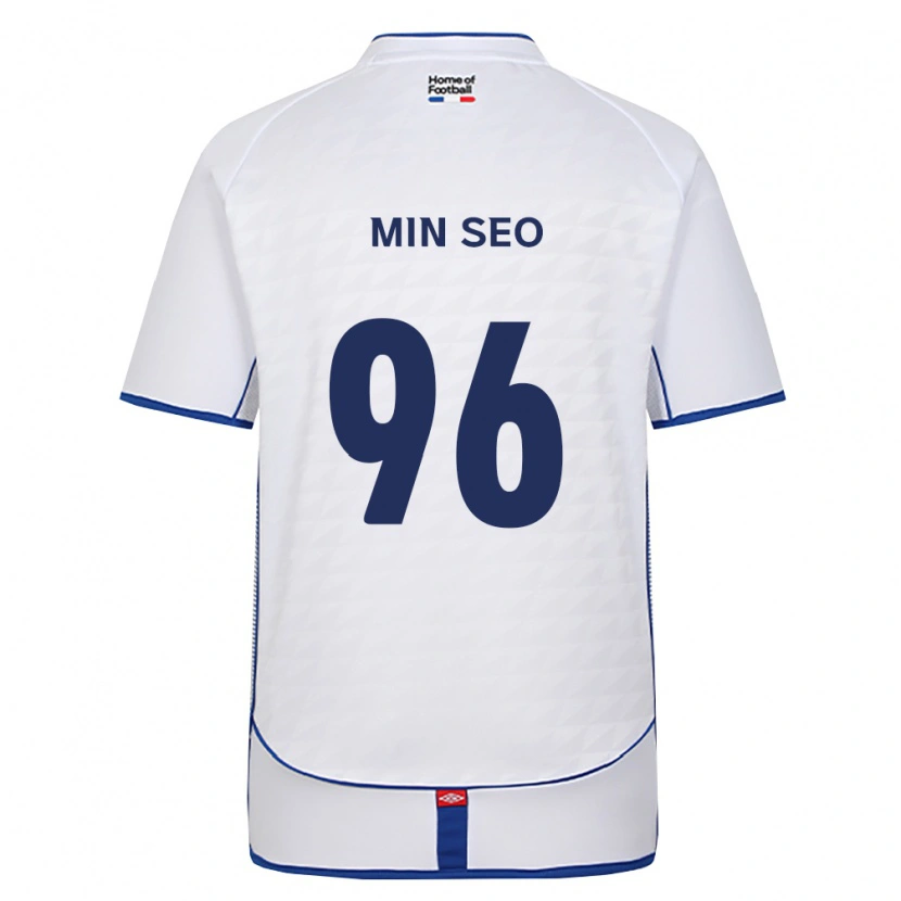 Danxen Heren Min-Seo Koo #96 Zwart Wit Rood Uitshirt Uittenue 2026/27 T-Shirt België