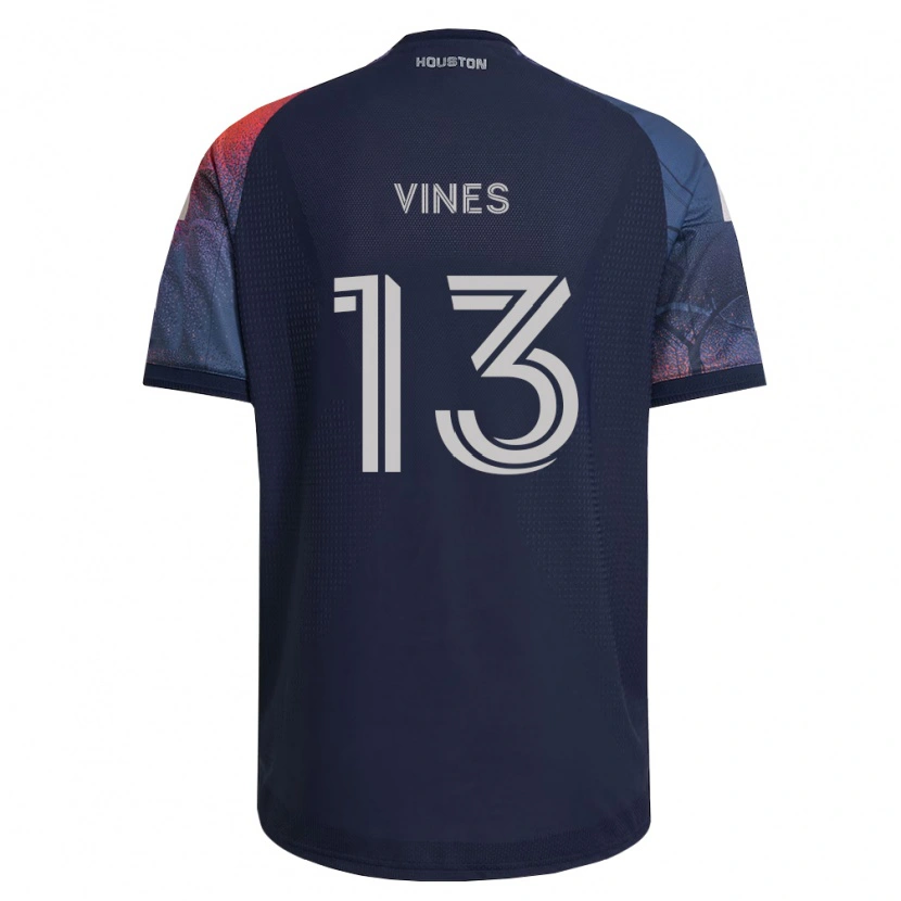 Danxen Heren Sam Vines #13 Diep Blauw Wit Oranje Uitshirt Uittenue 2026/27 T-Shirt België