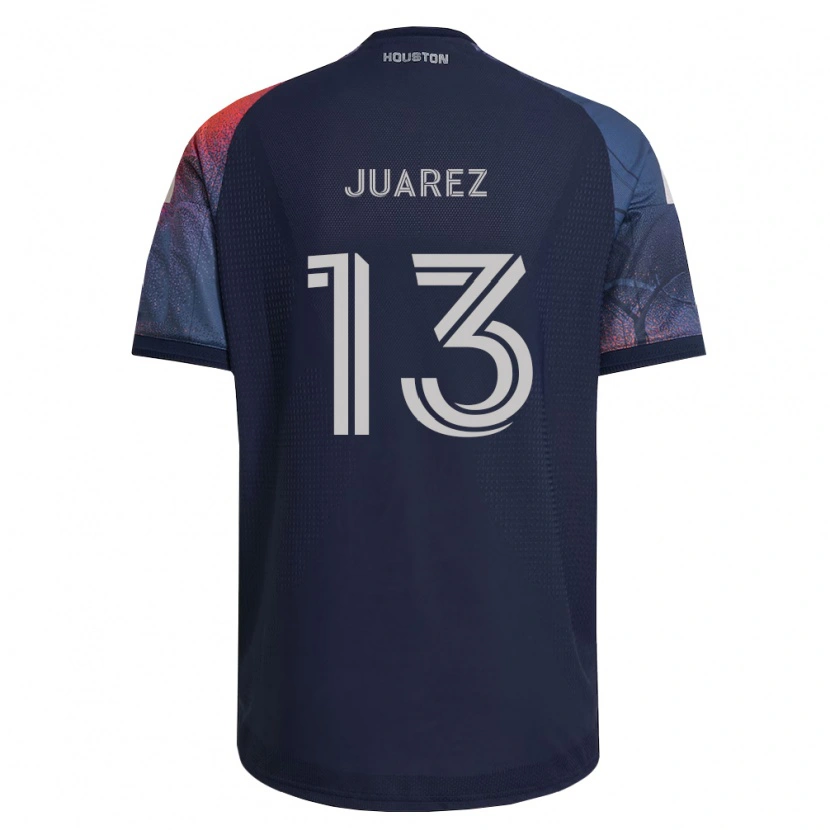 Danxen Heren Jathan Juarez #13 Diep Blauw Wit Oranje Uitshirt Uittenue 2026/27 T-Shirt België