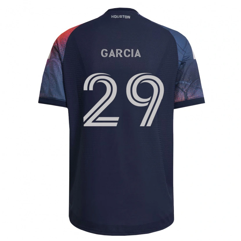 Danxen Heren David Garcia #29 Diep Blauw Wit Oranje Uitshirt Uittenue 2026/27 T-Shirt België