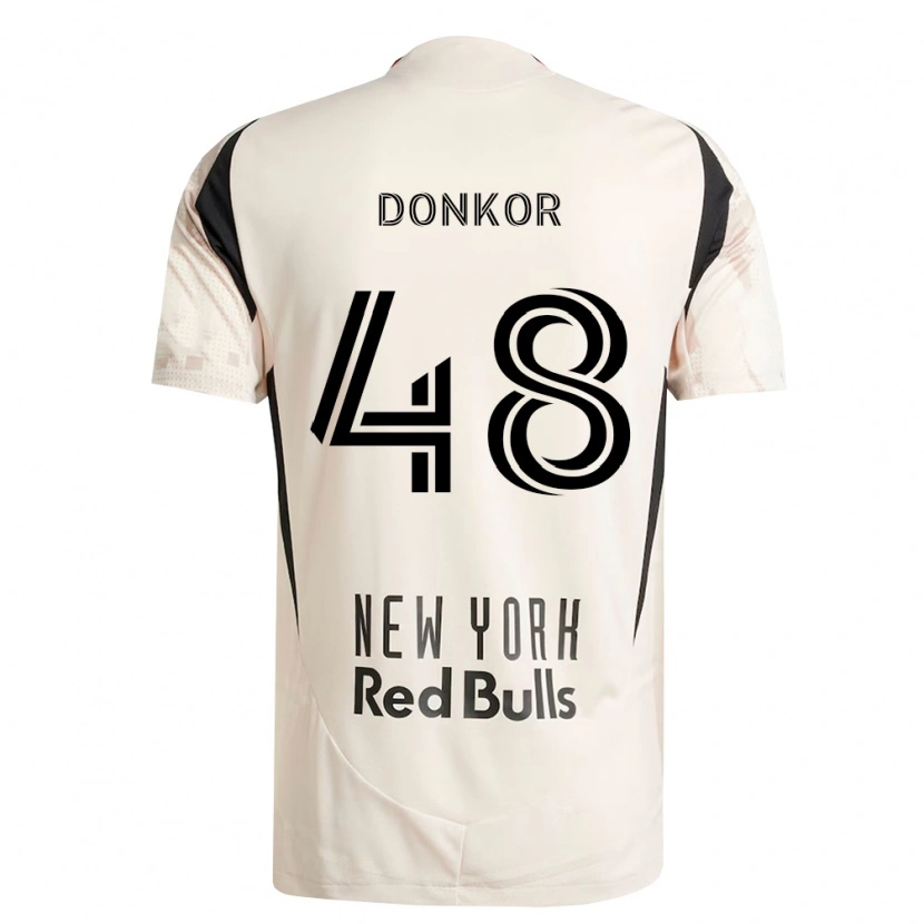 Danxen Heren Ronald Donkor #48 Off-White Rood Zwart Uitshirt Uittenue 2026/27 T-Shirt België