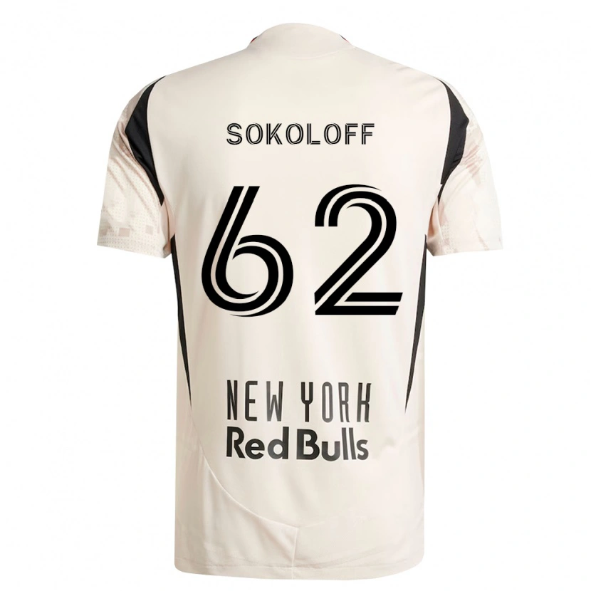 Danxen Heren Paul Sokoloff #62 Off-White Rood Zwart Uitshirt Uittenue 2026/27 T-Shirt België