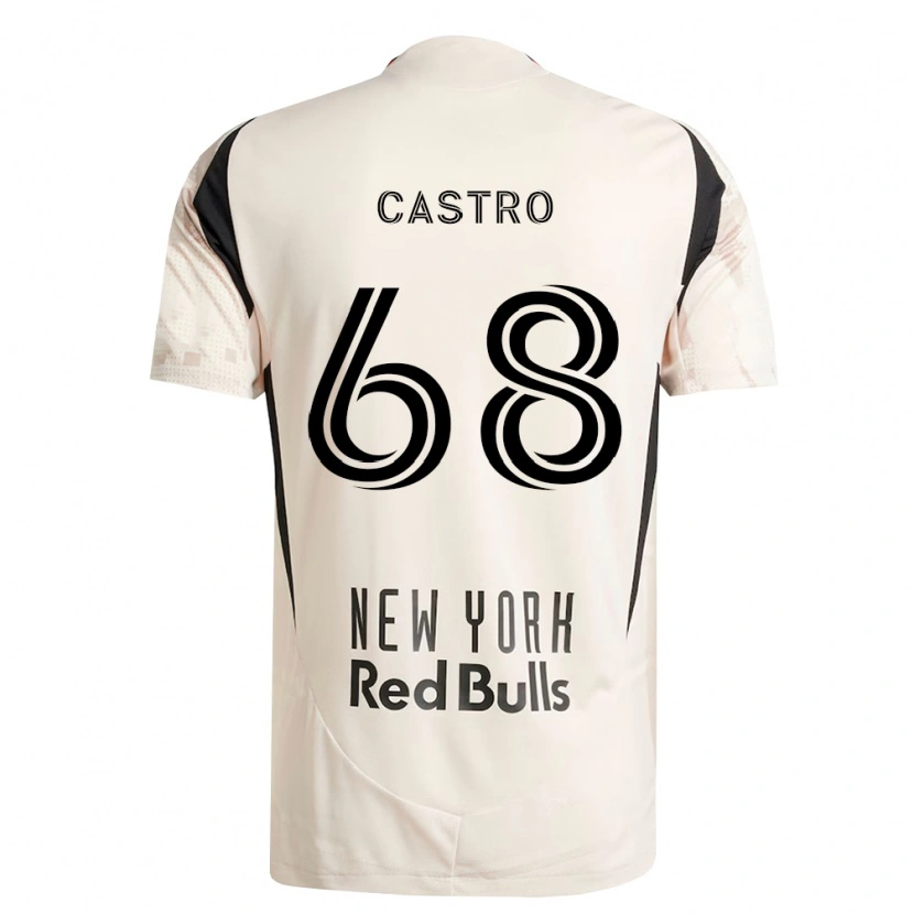 Danxen Heren Bradley Castro #68 Off-White Rood Zwart Uitshirt Uittenue 2026/27 T-Shirt België