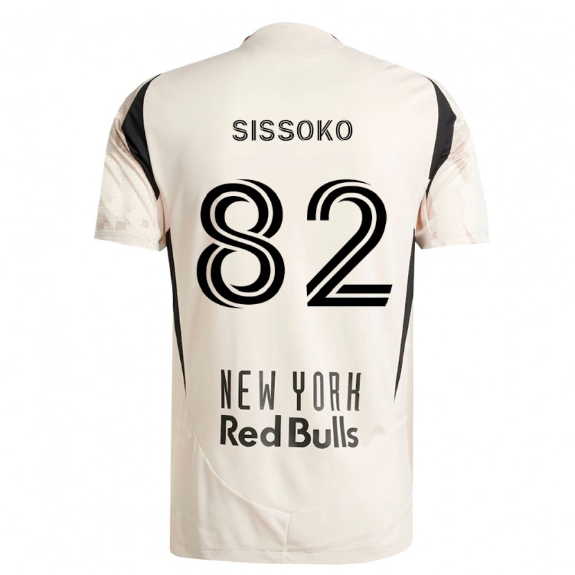 Danxen Heren Makan Sissoko #82 Off-White Rood Zwart Uitshirt Uittenue 2026/27 T-Shirt België