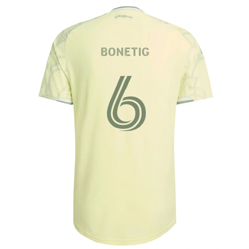 Danxen Heren Alex Bonetig #6 Beige Wit Uitshirt Uittenue 2026/27 T-Shirt België