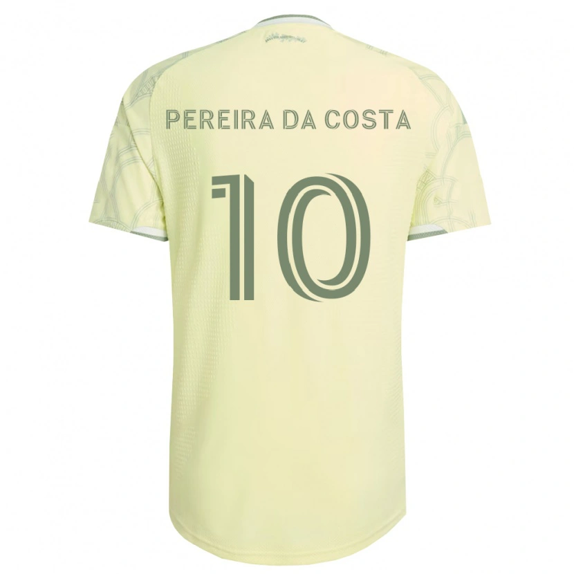 Danxen Heren David Da Costa #10 Beige Wit Uitshirt Uittenue 2026/27 T-Shirt België