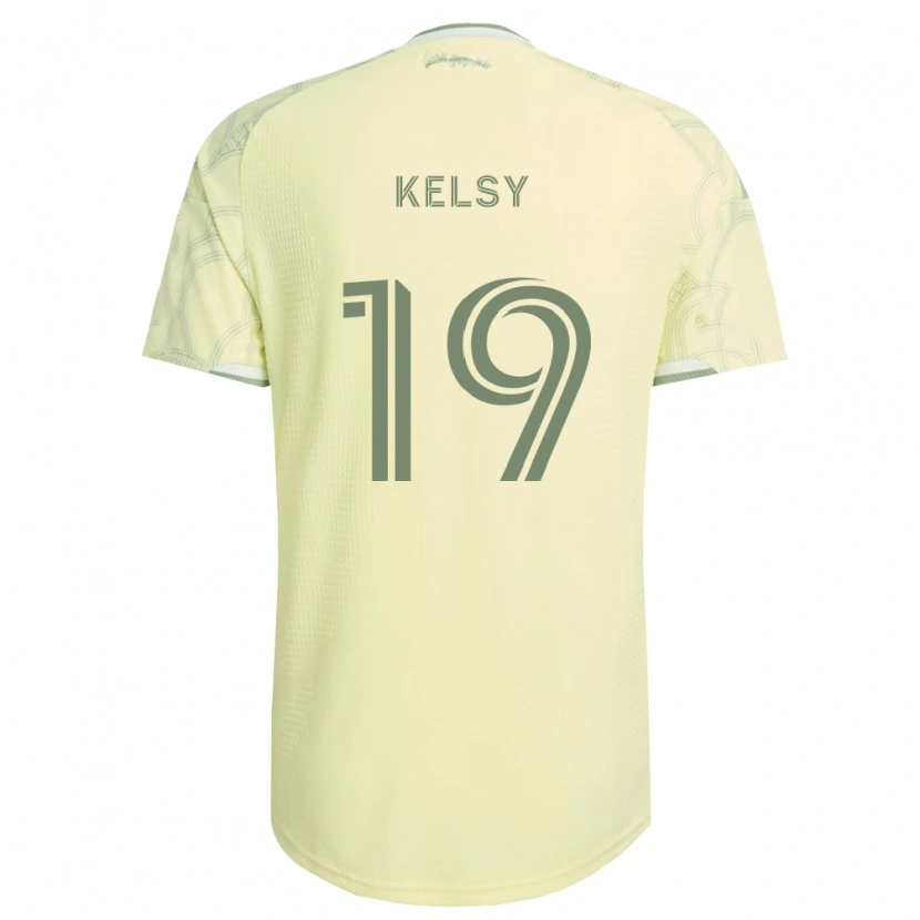 Danxen Heren Kevin Kelsy #19 Beige Wit Uitshirt Uittenue 2026/27 T-Shirt België
