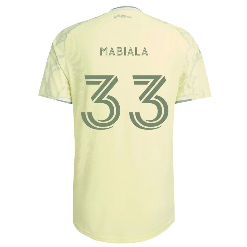 Danxen Heren Larrys Mabiala #33 Beige Wit Uitshirt Uittenue 2026/27 T-Shirt België