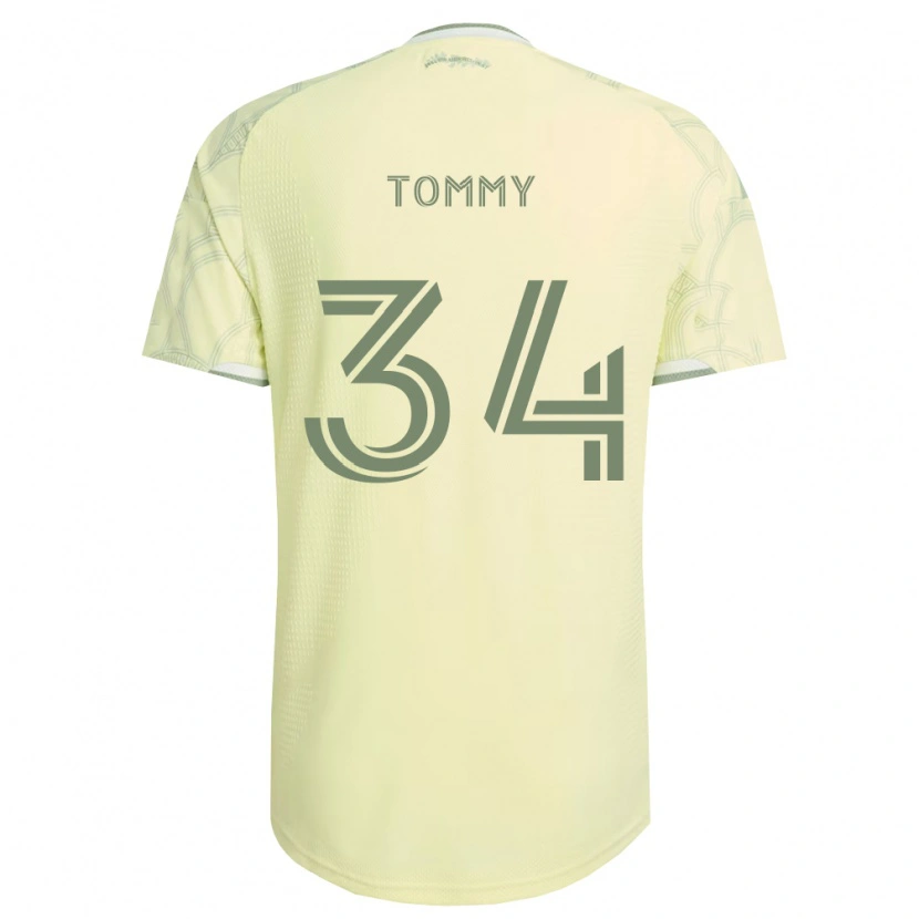 Danxen Heren Calem Tommy #34 Beige Wit Uitshirt Uittenue 2026/27 T-Shirt België