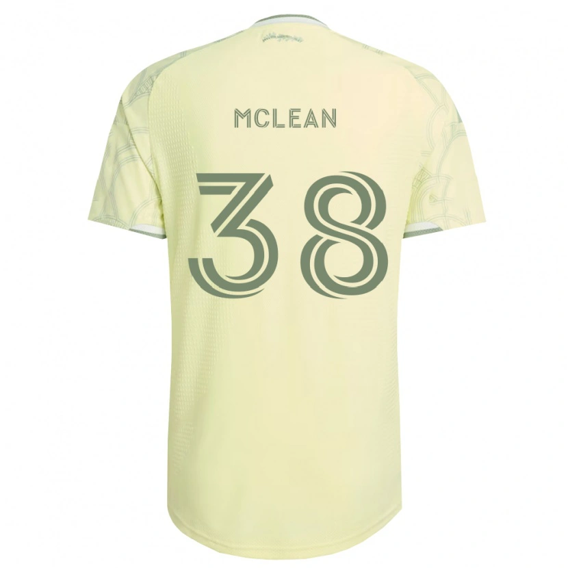 Danxen Heren Justin Mclean #38 Beige Wit Uitshirt Uittenue 2026/27 T-Shirt België