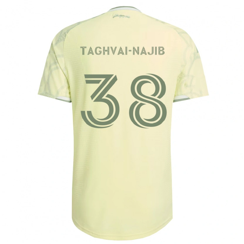 Danxen Heren Braxton Taghvai-Najib #38 Beige Wit Uitshirt Uittenue 2026/27 T-Shirt België