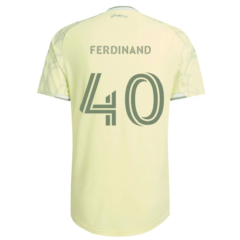 Danxen Heren Keesean Ferdinand #40 Beige Wit Uitshirt Uittenue 2026/27 T-Shirt België