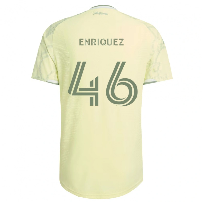 Danxen Heren Adolfo Enríquez #46 Beige Wit Uitshirt Uittenue 2026/27 T-Shirt België