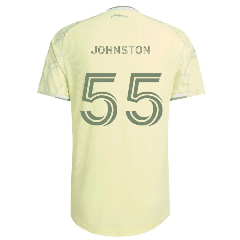 Danxen Heren Malcolm Johnston #55 Beige Wit Uitshirt Uittenue 2026/27 T-Shirt België