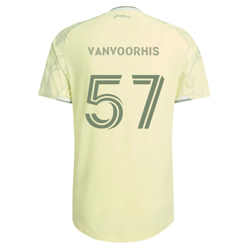 Danxen Heren Bryce Vanvoorhis #57 Beige Wit Uitshirt Uittenue 2026/27 T-Shirt België