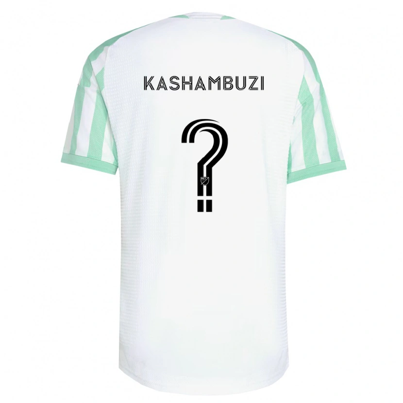 Danxen Heren Nick Kashambuzi #0 Lichtgroen Zwart Wit Uitshirt Uittenue 2026/27 T-Shirt België