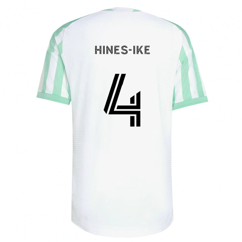 Danxen Heren Brendan Hines-Ike #4 Lichtgroen Zwart Wit Uitshirt Uittenue 2026/27 T-Shirt België