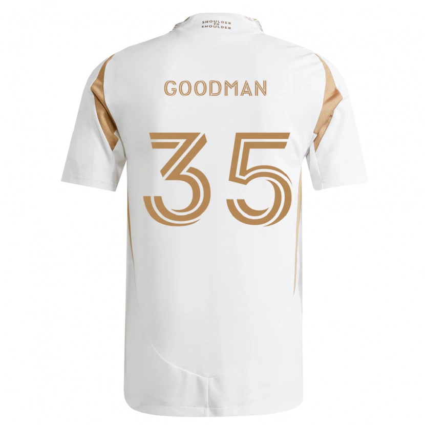 Danxen Heren Luke Goodman #35 Wit Bruin Uitshirt Uittenue 2026/27 T-Shirt België
