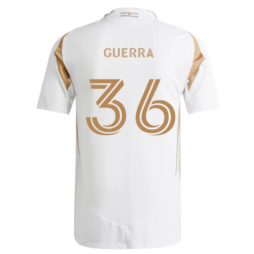 Danxen Heren Decarlo Guerra #36 Wit Bruin Uitshirt Uittenue 2026/27 T-Shirt België
