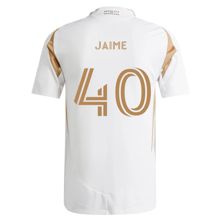 Danxen Heren Christopher Jaime #40 Wit Bruin Uitshirt Uittenue 2026/27 T-Shirt België