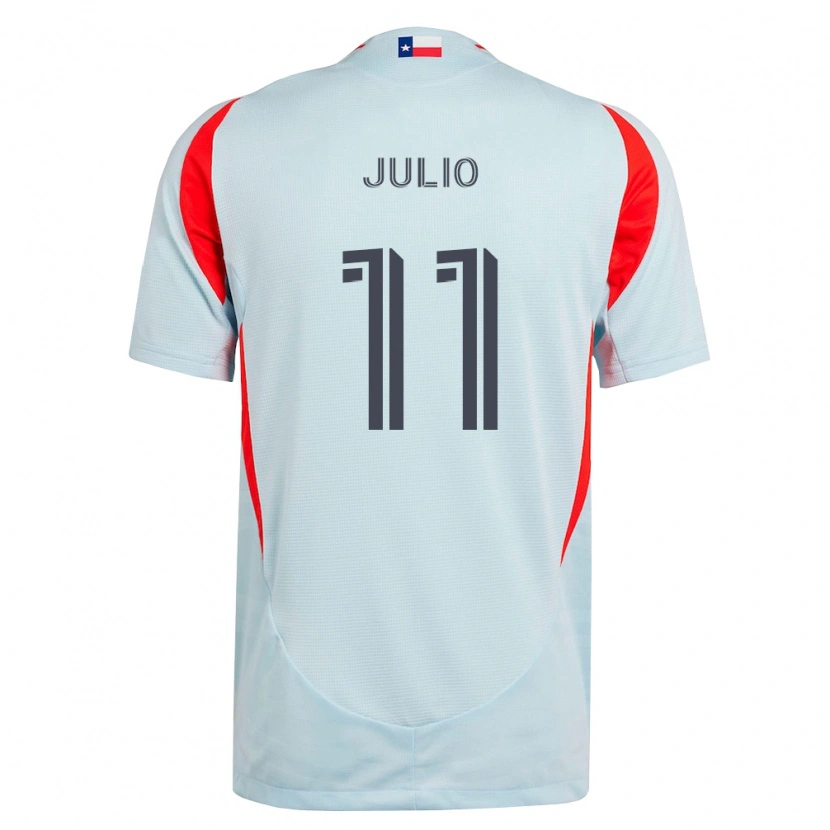 Danxen Heren Anderson Julio #11 Donkergrijs Wit Rood Uitshirt Uittenue 2026/27 T-Shirt België