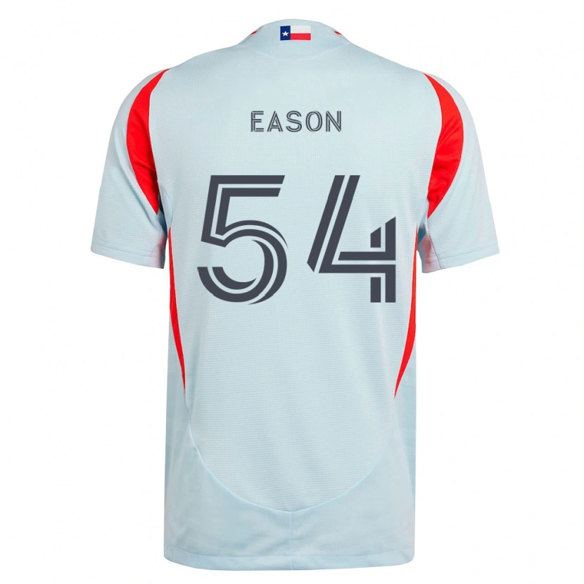 Danxen Heren Jordyn Eason #54 Donkergrijs Wit Rood Uitshirt Uittenue 2026/27 T-Shirt België