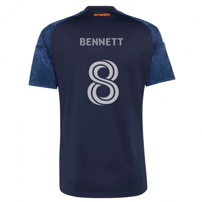 Danxen Heren Jaheem Bennett #8 Diep Blauw Wit Uitshirt Uittenue 2026/27 T-Shirt België