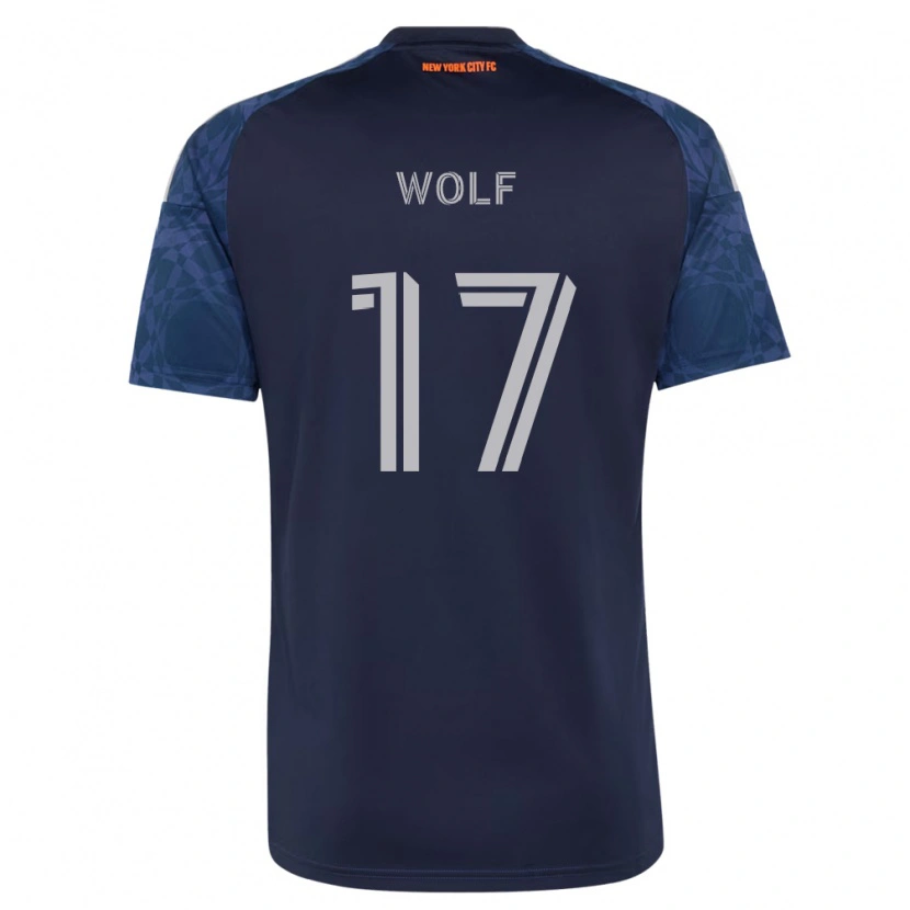 Danxen Heren Hannes Wolf #17 Diep Blauw Wit Uitshirt Uittenue 2026/27 T-Shirt België